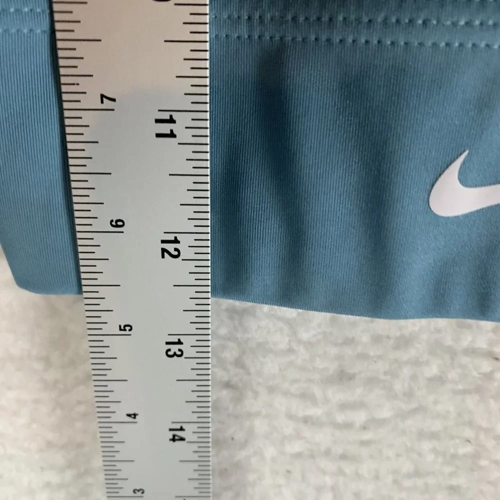 Nike Sports‎ Bra Two in One Women's XS Teal  Comfort Pad System Pullover 7390
